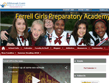 Tablet Screenshot of ferrell.mysdhc.org