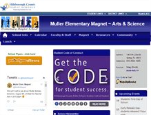 Tablet Screenshot of muller.mysdhc.org